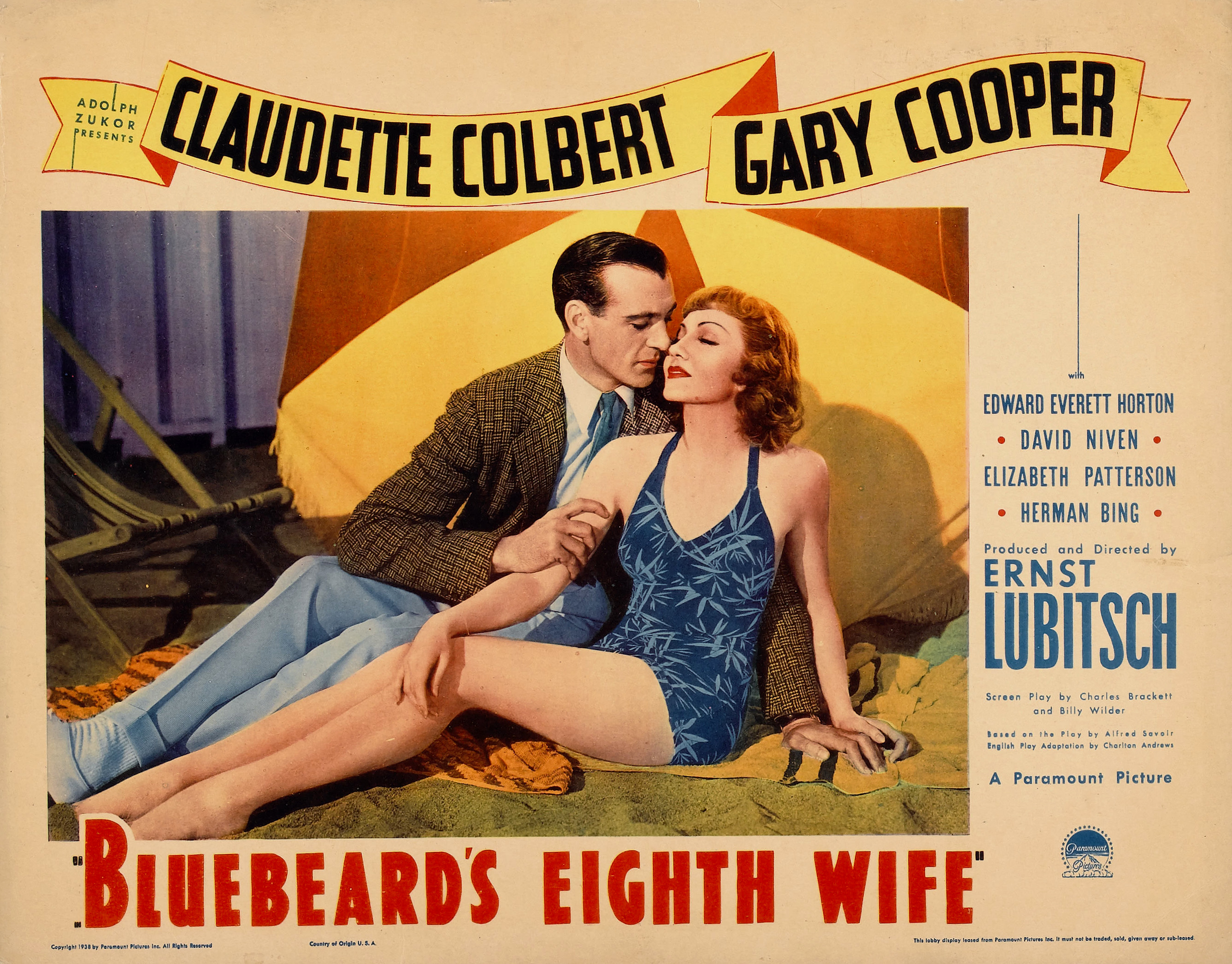 Bluebeards Eighth Wife 1938 - Overview - TCMcom